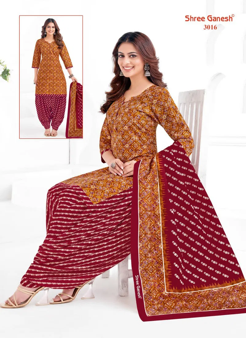 Hansika Special Vol 1 By Shree Ganesh Cotton Dress Material Exporters In India